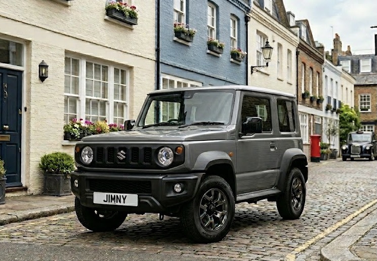 Jimny Sierra Steel Grey — front